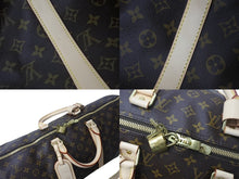 画像をギャラリービューアに読み込む, 極美品 LOUIS VUITTON ルイヴィトン キーポルバンドリエール50 モノグラムキャンバス M41416 ボストンバッグ 中古 4b000846