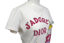 画像をギャラリービューアに読み込む, Christian Dior クリスチャンディオール 02SS SUMMER HOLIDAY 半袖Tシャツ 2A12155029 サイズ38 ガリアーノ期 ホワイト 美品 中古 4b000850