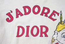 画像をギャラリービューアに読み込む, Christian Dior クリスチャンディオール 02SS SUMMER HOLIDAY 半袖Tシャツ 2A12155029 サイズ38 ガリアーノ期 ホワイト 美品 中古 4b000850