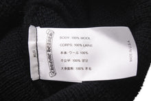 画像をギャラリービューアに読み込む, 極美品 CHROME HEARTS クロムハーツ ニットキャップ ビーニー CHクロス サマーニット ブラック ウール ONE SIZE 刺繍 中古 4b000860