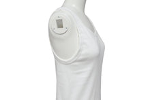 画像をギャラリービューアに読み込む, 新品未使用 CHROME HEARTS クロムハーツ グンゼ タンクトップ ノースリーブ リブ 無地 コットン ホワイト サイズL 中古 4b000864