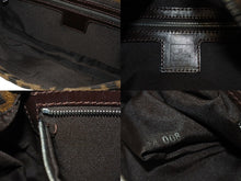 Load image into Gallery viewer, FENDI フェンディ マンマバケット ワンショルダーバッグ 26424 ズッカ柄 ブラウン シルバー金具 美品 中古 4b000871