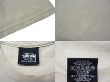 画像をギャラリービューアに読み込む, STUSSY ステューシー Skull Scooter スカルスクーター 半袖Tシャツ 22SS サイズM サンドベージュ プリント 美品 中古 4b000889