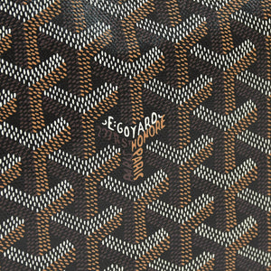 新品未使用 GOYARD ゴヤール サンルイPM バッグ トートバッグ STLOUIPMLTY01CL01P ブラウン PVC レザー 中古 4a000896