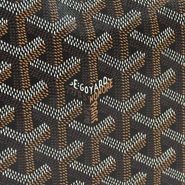 新品未使用 GOYARD ゴヤール サンルイPM バッグ トートバッグ STLOUIPMLTY01CL01P ブラウン PVC レザー 中古 4a000896