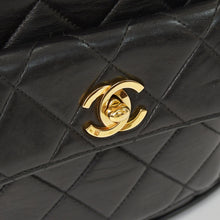 画像をギャラリービューアに読み込む, CHANEL シャネル マトラッセ バックパック リュック A07205 ラムスキン ココマーク ブラック ヴィンテージ ゴールド金具 美品 中古 4a000915