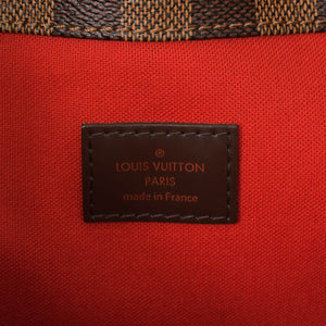 極美品 LOUIS VUITTON ルイヴィトン ブルームズベリPM ショルダーバッグ ダミエ ブラウン ゴールド金具 中古 4a000925