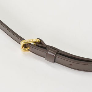 極美品 LOUIS VUITTON ルイヴィトン ブルームズベリPM ショルダーバッグ ダミエ ブラウン ゴールド金具 中古 4a000925