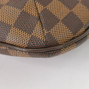 極美品 LOUIS VUITTON ルイヴィトン ブルームズベリPM ショルダーバッグ ダミエ ブラウン ゴールド金具 中古 4a000925