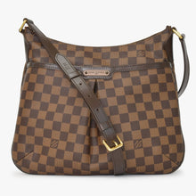 画像をギャラリービューアに読み込む, 極美品 LOUIS VUITTON ルイヴィトン ブルームズベリPM ショルダーバッグ ダミエ ブラウン ゴールド金具 中古 4a000925