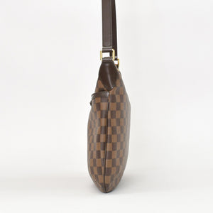 極美品 LOUIS VUITTON ルイヴィトン ブルームズベリPM ショルダーバッグ ダミエ ブラウン ゴールド金具 中古 4a000925