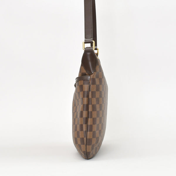 極美品 LOUIS VUITTON ルイヴィトン ブルームズベリPM ショルダーバッグ ダミエ ブラウン ゴールド金具 中古 4a000925