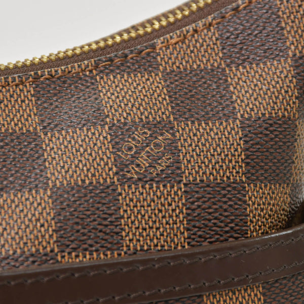 極美品 LOUIS VUITTON ルイヴィトン ブルームズベリPM ショルダーバッグ ダミエ ブラウン ゴールド金具 中古 4a000925