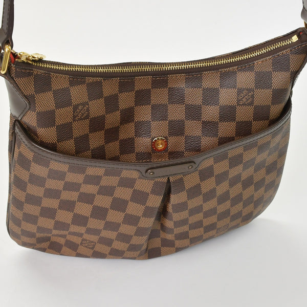 極美品 LOUIS VUITTON ルイヴィトン ブルームズベリPM ショルダーバッグ ダミエ ブラウン ゴールド金具 中古 4a000925
