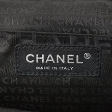 画像をギャラリービューアに読み込む, CHANEL シャネル プラチェーンワンショルダーバッグ 10番台 ココマーク ゴートファー レザー プラスチック ブラック 美品 中古 4a000927