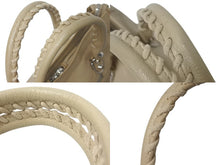 画像をギャラリービューアに読み込む, BALENCIAGA バレンシアガ クラシック メタリック エッジ シティ 2WAYバッグ ハンドバッグ ショルダー ベージュ 432831 シルバー金具 美品 中古 4b000971