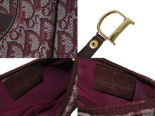 画像をギャラリービューアに読み込む, [USED/中古]Christian Dior クリスチャンディオール ハンドバッグ レッド キャンバス レザー ゴールド金具 Bランク 中古 4b000977