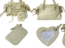 画像をギャラリービューアに読み込む, 極美品 BALENCIAGA バレンシアガ Neo Cagole XS 2WAY ショルダーバッグ ネオカゴール 700940 イエロー ラムスキン シルバー金具 中古 4b000987