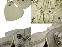 画像をギャラリービューアに読み込む, 極美品 BALENCIAGA バレンシアガ Neo Cagole XS 2WAY ショルダーバッグ ネオカゴール 700940 イエロー ラムスキン シルバー金具 中古 4b000987