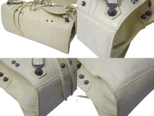 画像をギャラリービューアに読み込む, 極美品 BALENCIAGA バレンシアガ Neo Cagole XS 2WAY ショルダーバッグ ネオカゴール 700940 イエロー ラムスキン シルバー金具 中古 4b000987