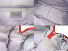画像をギャラリービューアに読み込む, 極美品 CHANEL シャネル スポーツライン 2WAYボストンバッグ ココマーク 10番台 ナイロン レッド ホワイト 中古 4b000989