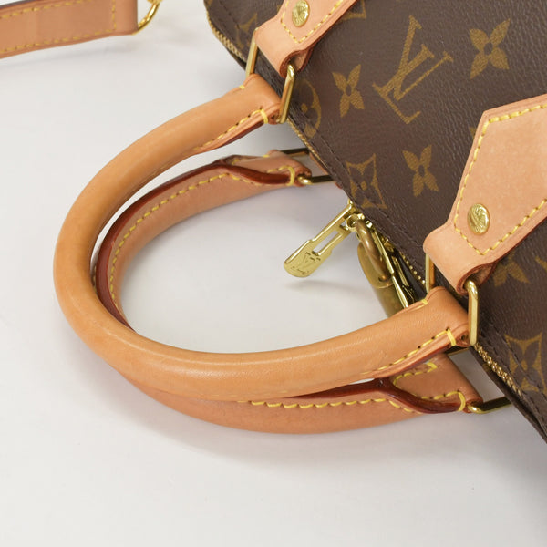 Very good condition LOUIS VUITTON Speedy Bandouliere 25 Handbag M41113 Monogram Brown Used 4a001019