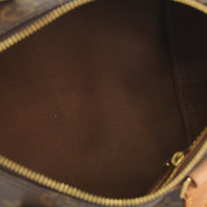 Very good condition LOUIS VUITTON Speedy Bandouliere 25 Handbag M41113 Monogram Brown Used 4a001019
