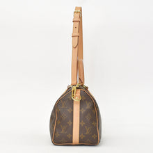 画像をギャラリービューアに読み込む, 極美品 LOUIS VUITTON ルイヴィトン スピーディ バンドリエール25 ハンドバッグ M41113 モノグラム ブラウン 中古 4a001019