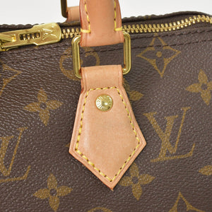 Very good condition LOUIS VUITTON Speedy Bandouliere 25 Handbag M41113 Monogram Brown Used 4a001019