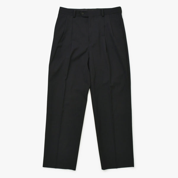 AURALEE オーラリー Pants パンツ 24SS ライトウール LIGHT WOOL MAX GABARDINE TWO-TUCK SLACKS A24SP03MG 美品 中古 4a001048