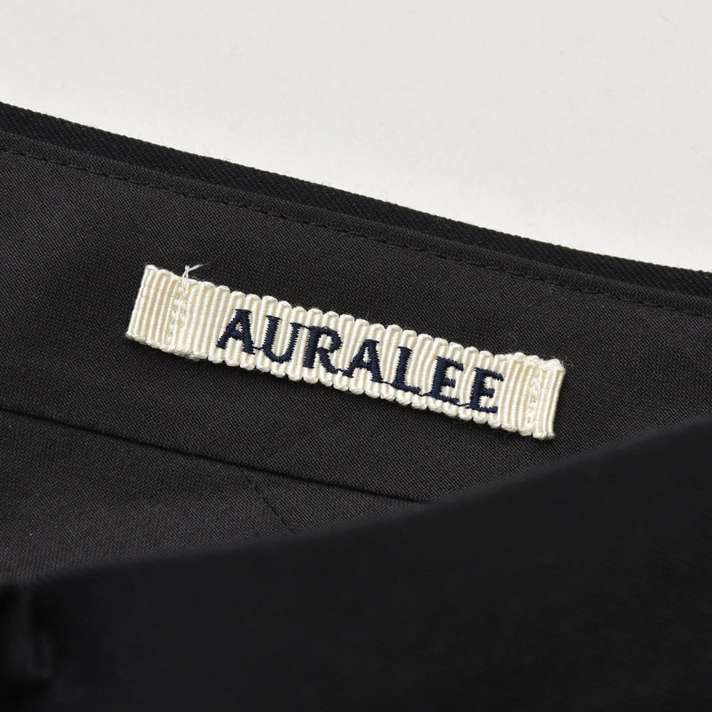 AURALEE オーラリー Pants パンツ 24SS ライトウール LIGHT WOOL MAX GABARDINE TWO-TUCK SLACKS A24SP03MG 美品 中古 4a001048