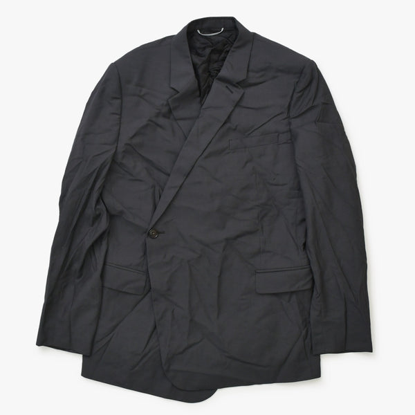 DIOR ディオール テーラードジャケット Tailored Jacket 933C703A4762 ブラック 美品 中古 4a001049