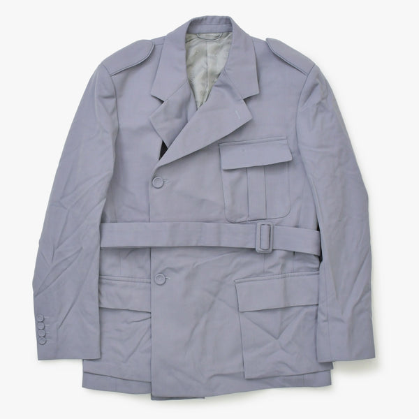 DIOR テーラードジャケット Tailored Jacket 19TC268A5180 グレー サイズ48 ウール100% 美品 中古 4a001050
