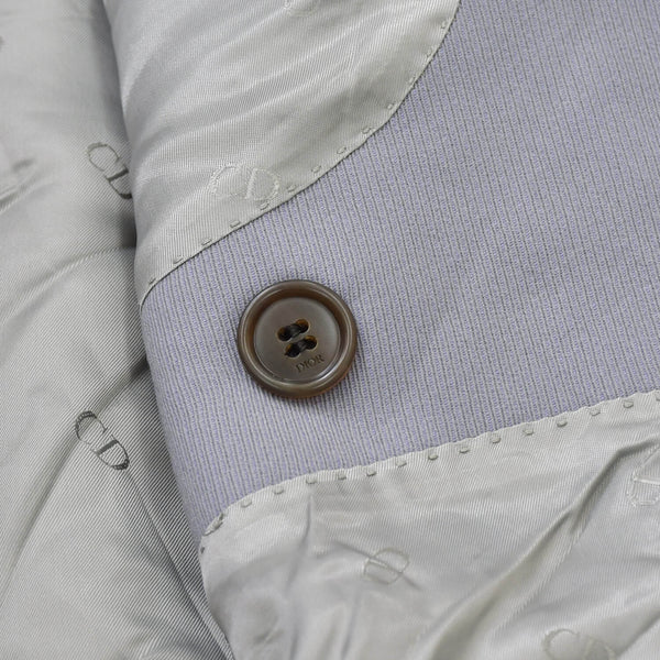 DIOR テーラードジャケット Tailored Jacket 19TC268A5180 グレー サイズ48 ウール100% 美品 中古 4a001050