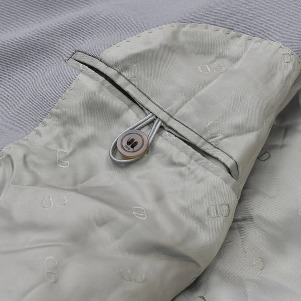 DIOR テーラードジャケット Tailored Jacket 19TC268A5180 グレー サイズ48 ウール100% 美品 中古 4a001050