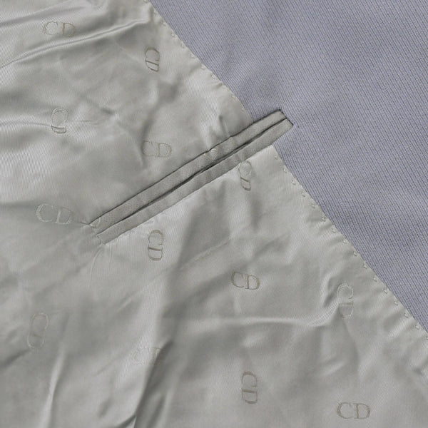 DIOR テーラードジャケット Tailored Jacket 19TC268A5180 グレー サイズ48 ウール100% 美品 中古 4a001050