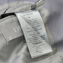 画像をギャラリービューアに読み込む, DIOR テーラードジャケット Tailored Jacket 19TC268A5180 グレー サイズ48 ウール100% 美品 中古 4a001050