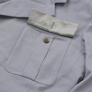 DIOR テーラードジャケット Tailored Jacket 19TC268A5180 グレー サイズ48 ウール100% 美品 中古 4a001050