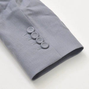 DIOR テーラードジャケット Tailored Jacket 19TC268A5180 グレー サイズ48 ウール100% 美品 中古 4a001050