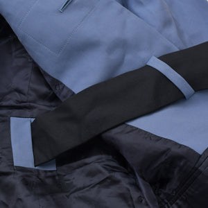 DIOR ディオール テーラードジャケット Tailored Jacket 193C261A4451 ブルー サイズ48 コットン100% 美品 中古 4a001051