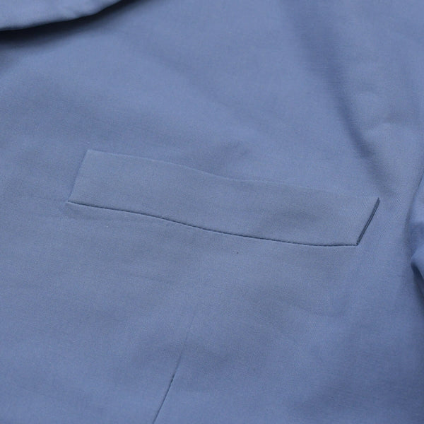 DIOR ディオール テーラードジャケット Tailored Jacket 193C261A4451 ブルー サイズ48 コットン100% 美品 中古 4a001051