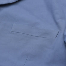 画像をギャラリービューアに読み込む, DIOR ディオール テーラードジャケット Tailored Jacket 193C261A4451 ブルー サイズ48 コットン100% 美品 中古 4a001051