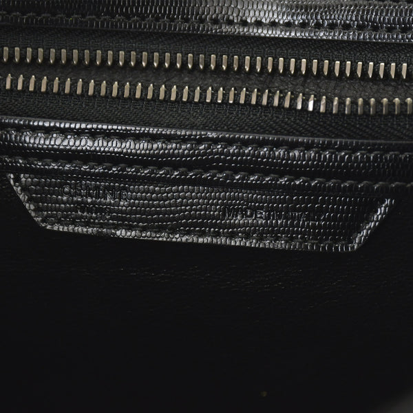 CELINE セリーヌ Micro Shopper luggage Handbag ラゲージ マイクロショッパー ハンドバッグ W-CU-2166 フィービー期 美品 中古 4a001098