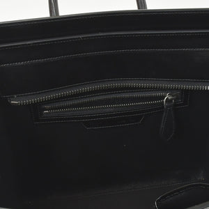 CELINE セリーヌ Micro Shopper luggage Handbag ラゲージ マイクロショッパー ハンドバッグ W-CU-2166 フィービー期 美品 中古 4a001098
