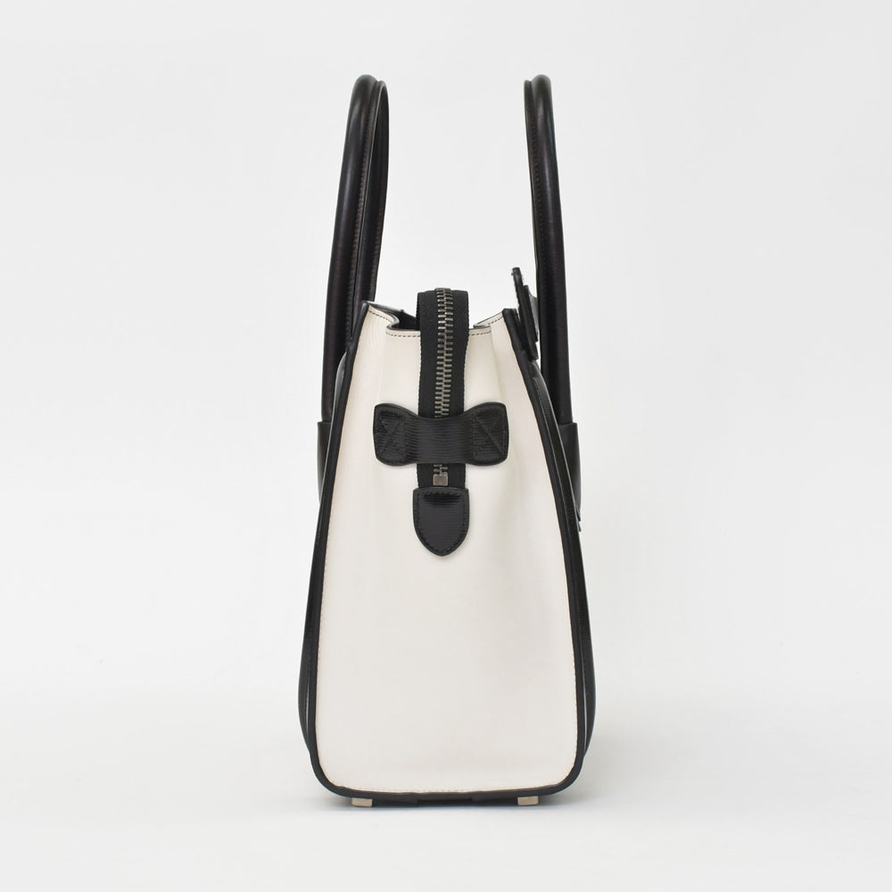 CELINE セリーヌ Micro Shopper luggage Handbag ラゲージ マイクロショッパー ハンドバッグ W-CU-2166 フィービー期 美品 中古 4a001098