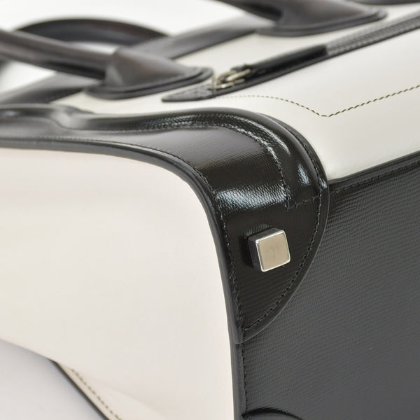 CELINE セリーヌ Micro Shopper luggage Handbag ラゲージ マイクロショッパー ハンドバッグ W-CU-2166 フィービー期 美品 中古 4a001098