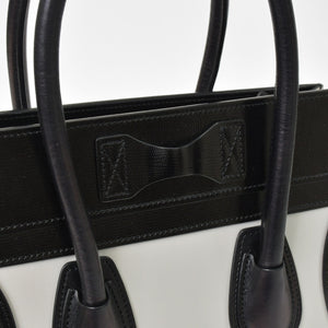 CELINE セリーヌ Micro Shopper luggage Handbag ラゲージ マイクロショッパー ハンドバッグ W-CU-2166 フィービー期 美品 中古 4a001098