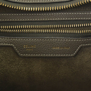 極美品 CELINE セリーヌ Micro Shopper luggage Handbag ラゲージ マイクロショッパー ハンドバッグ F-CU-1147 フィービー期 中古 4a001100