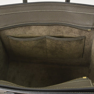 極美品 CELINE セリーヌ Micro Shopper luggage Handbag ラゲージ マイクロショッパー ハンドバッグ F-CU-1147 フィービー期 中古 4a001100