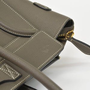 極美品 CELINE セリーヌ Micro Shopper luggage Handbag ラゲージ マイクロショッパー ハンドバッグ F-CU-1147 フィービー期 中古 4a001100